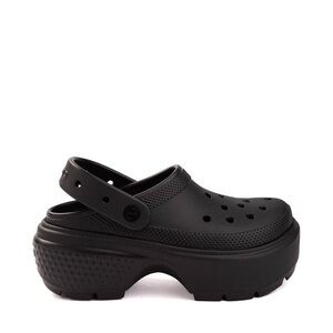 Black Platform Clogs